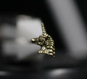 Unicornio pvd gold
